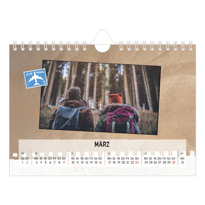 Fotokalender A5 — Parts unknown [Marsch]