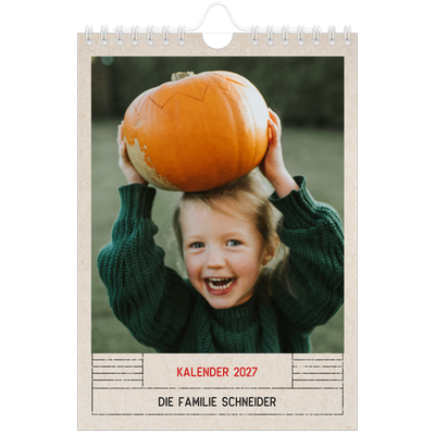Fotokalender A5 — Stempeleffekt [deckblatt]
