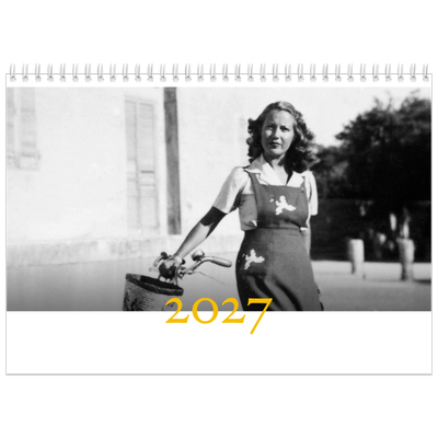Fotokalender A4 doppelt (30 x 40 cm) — Historischer Stil [deckblatt]