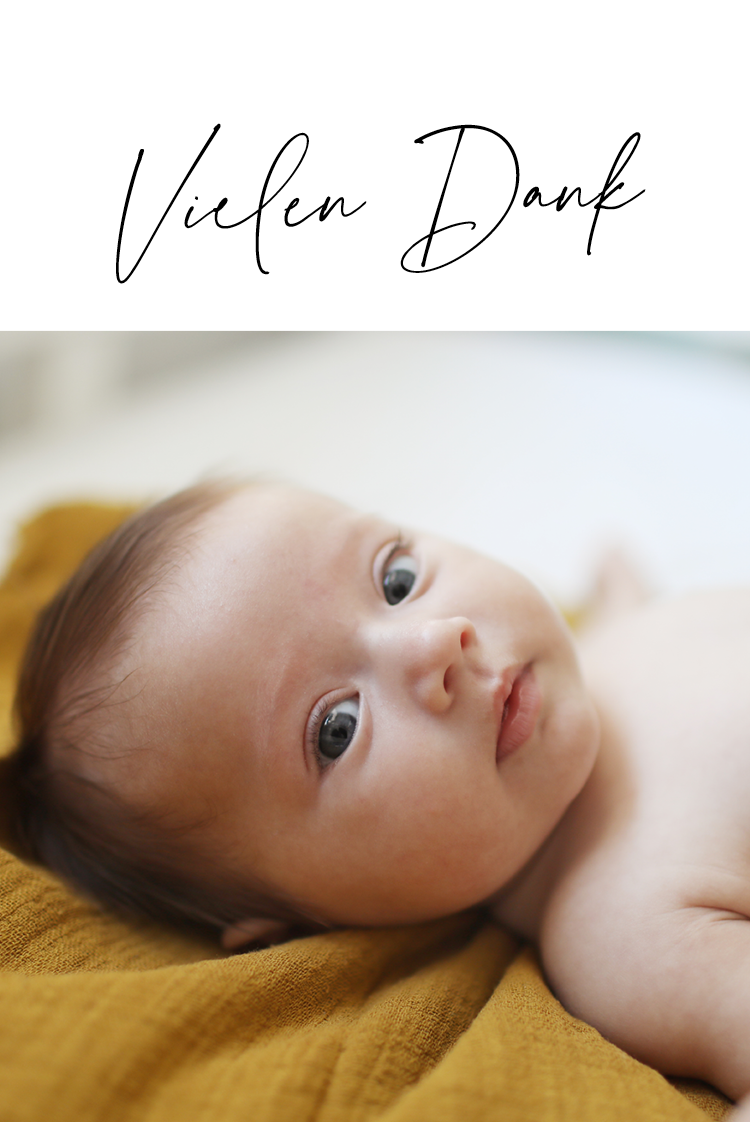 Dankeskarten — Eine kleine Nachricht