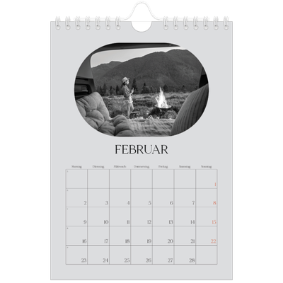 Fotokalender A5 — Abenteuer-Route [Februar]