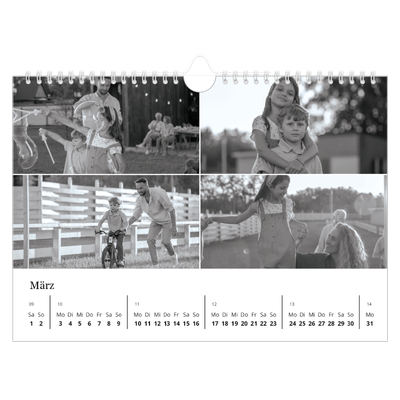Fotokalender A4 — Fokus [Marsch]