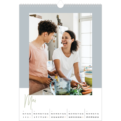 A3 Jahreskalender — Erdige Töne [deckblatt]