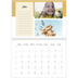 Fotokalender A4 doppelt (30 x 40 cm) — Listen Kalender [deckblatt]