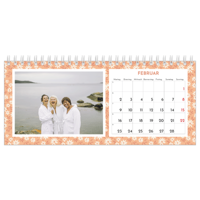 Tischkalender — In voller Blüte [Februar]