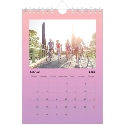 Fotokalender A5 — Playful Pastel [Februar]