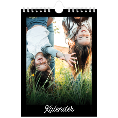 Fotokalender A5 — Schwarzes [deckblatt]