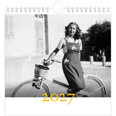 Jahreskalender Quadratisch — Historischer Stil [deckblatt]
