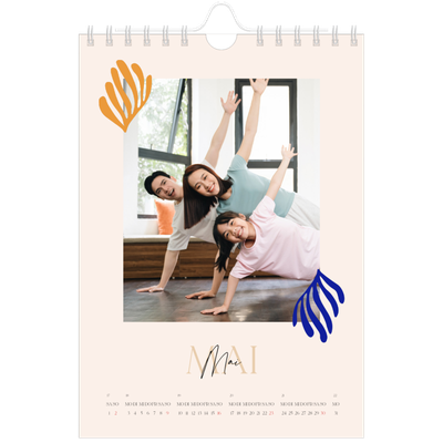 Fotokalender A5 — Verspielte Korallen [Mai]