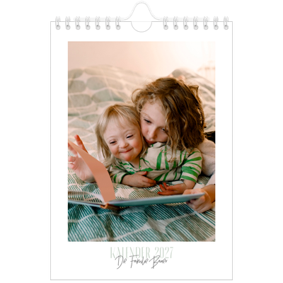 Fotokalender A5 — Een bedankje [deckblatt]
