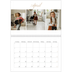 Fotokalender A4 doppelt (30 x 40 cm) — Eleganter Kalender [April]