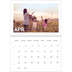 Fotokalender A4 doppelt (30 x 40 cm) — Großer Monat [April]