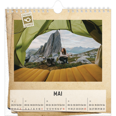 Jahreskalender Quadratisch — Parts unknown [deckblatt]