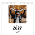 Jahreskalender Quadratisch — Handgeschrieben [deckblatt]