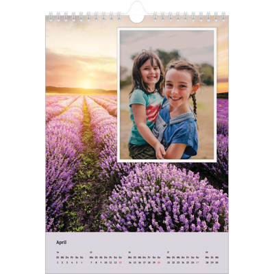 Fotokalender A4 (20 x 30 cm) — Vier Jahreszeiten [April]