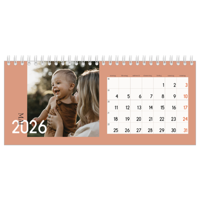 Tischkalender — Überlappender Text [deckblatt]