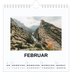 Jahreskalender Quadratisch — Schlichtes Foto [Februar]