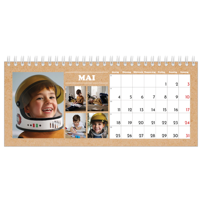 Tischkalender — Magazinstil [deckblatt]