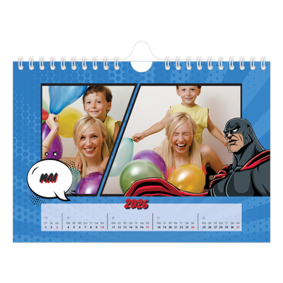 Fotokalender A5 — Comic-Buch [deckblatt]