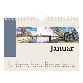 Fotokalender A5 — Sehenswürdigkeiten der Welt