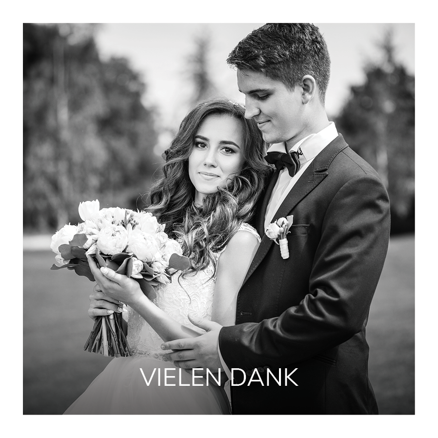 Dankeskarten — Füreinander bestimmt