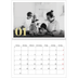 Fotokalender A4 doppelt (30 x 40 cm) — Große Glitzerzahlen [Januar]