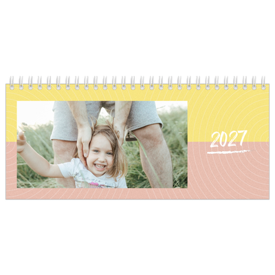 Tischkalender — Farben und Muster [deckblatt]