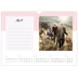 Fotokalender A3 — Listen Kalender [April]