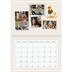 Fotokalender A4 doppelt (30 x 40 cm) — Vintage Scrapbook [Marsch]
