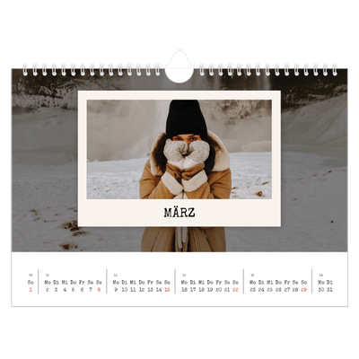 Fotokalender A4 — Die Porträtaufnahme [Marsch]