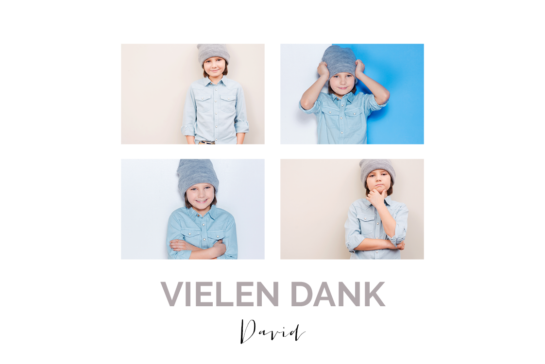 Dankeskarten — Meine Geschichte