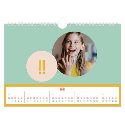 Fotokalender A4 — Strahlend und schön [deckblatt]