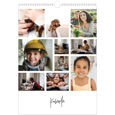 A3 Jahreskalender — Fotoarrangement [deckblatt]