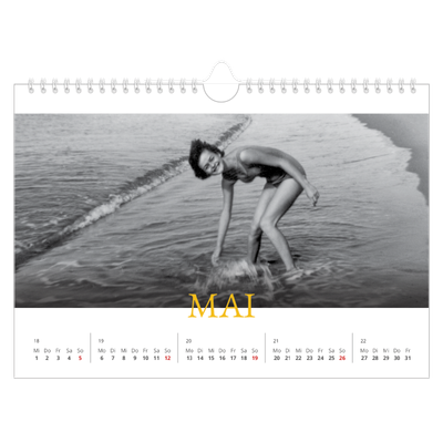 Fotokalender A4 — Historischer Stil [deckblatt]