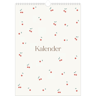 A3 Jahreskalender — Kleine Kirsche [deckblatt]