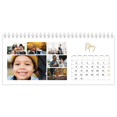 Tischkalender — Handgeschrieben [Marsch]