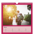 Jahreskalender Quadratisch — Ganzseitige Farbe [Februar]