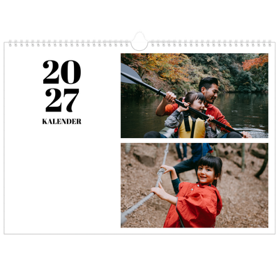 Fotokalender A3 — Serif und Momente [deckblatt]