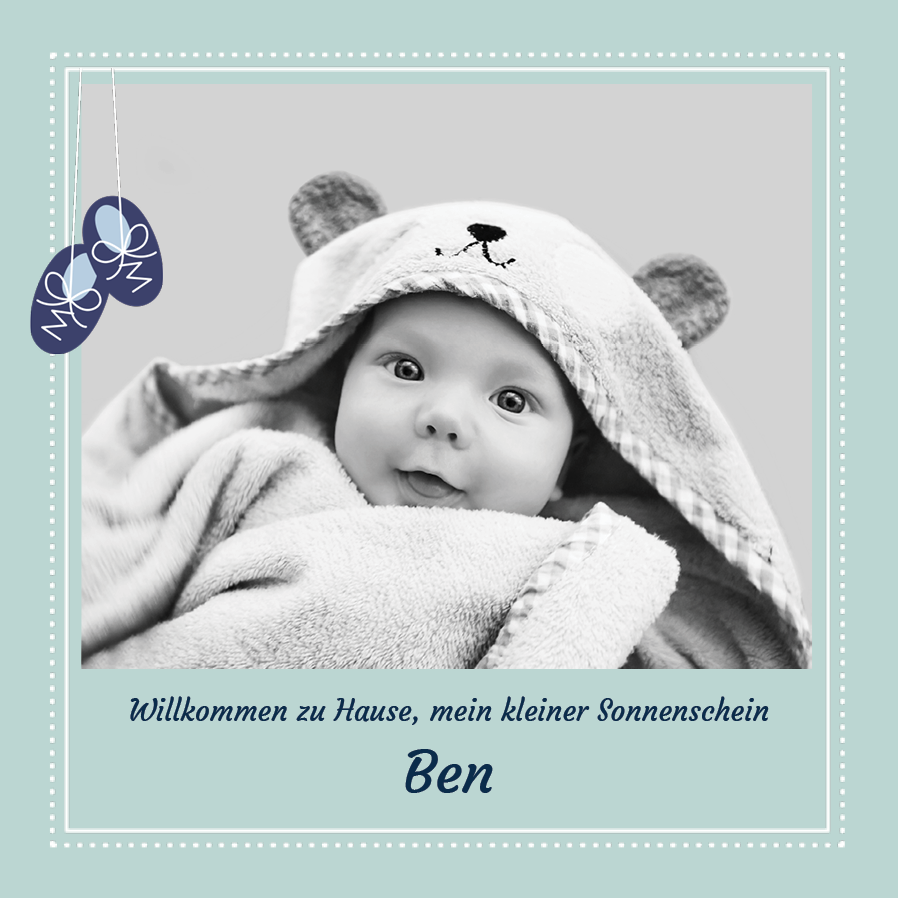 Einladungskarten — Pantoffeln