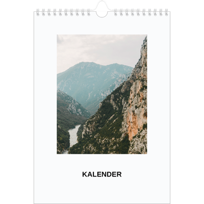 Fotokalender A4 (20 x 30 cm) — Schlichtes Foto [deckblatt]