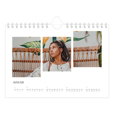 Fotokalender A5 — Reisemosaike [Januar]