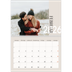 Fotokalender A4 doppelt (30 x 40 cm) — Überlappender Text [Februar]
