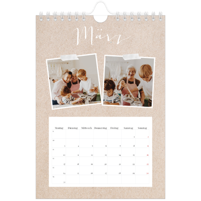 Fotokalender A5 — Scrapbook Kalender [Marsch]