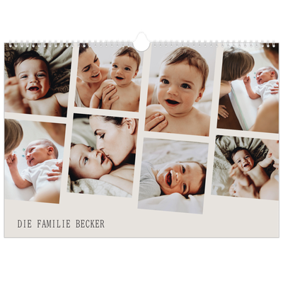 Fotokalender A3 — Momente in Bewegung [deckblatt]