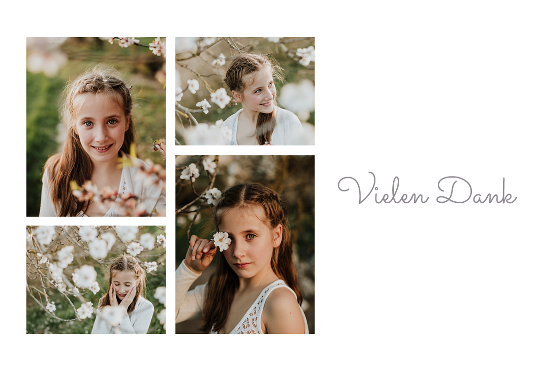 Dankeskarten — Luftig leicht