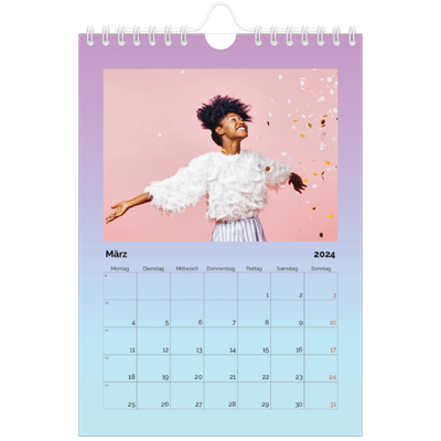 Fotokalender A5 — Playful Pastel [Marsch]