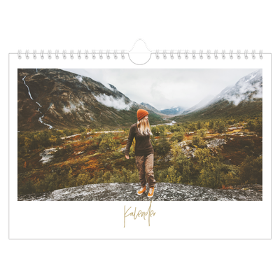 Fotokalender A4 — Handgeschrieben [deckblatt]