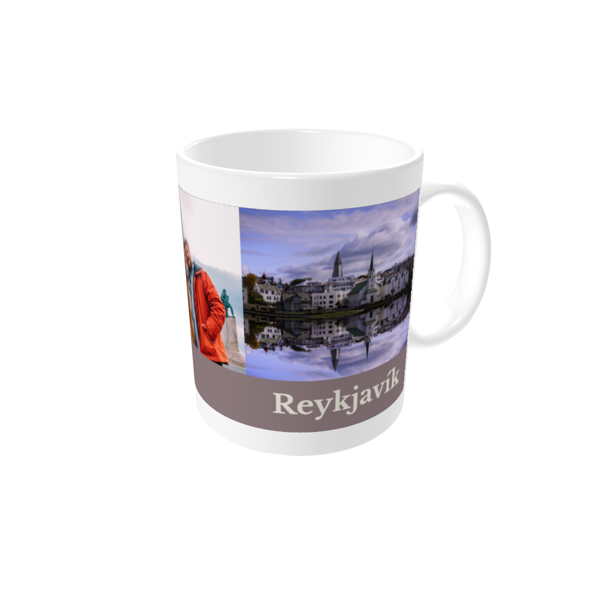 Tasse bedrucken — Sehenswürdigkeiten Reykjavik