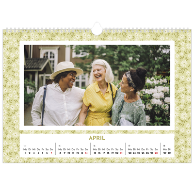 Fotokalender A3 — In voller Blüte [April]
