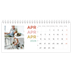 Tischkalender — Bunte Schrift [April]